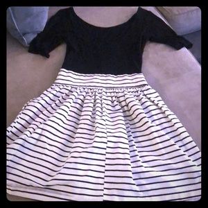 Aqua scoop neck dress!